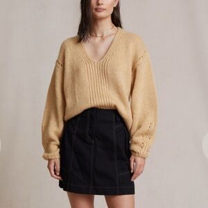 Bec & Bridge Willa Knit V-Neck Jumper - Size US 4 / Aus 8
